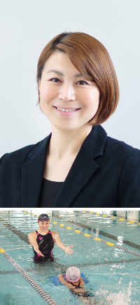 水泳教室講師写真