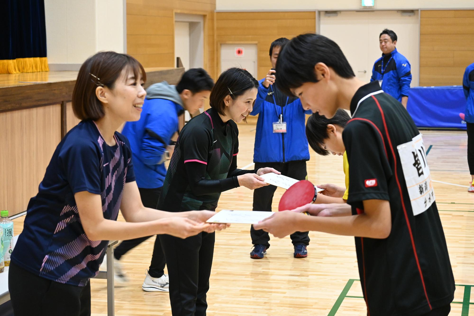 ゆめみらい卓球