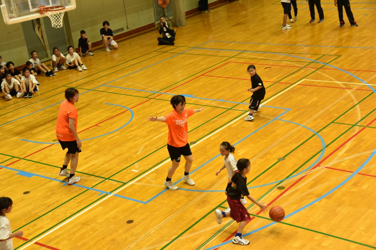 ゆめづくりスポーツ教室の様子