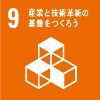 SDGsゴール9のロゴマーク