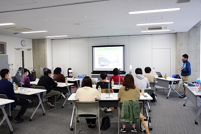 令和3年雪道講習会講座の様子