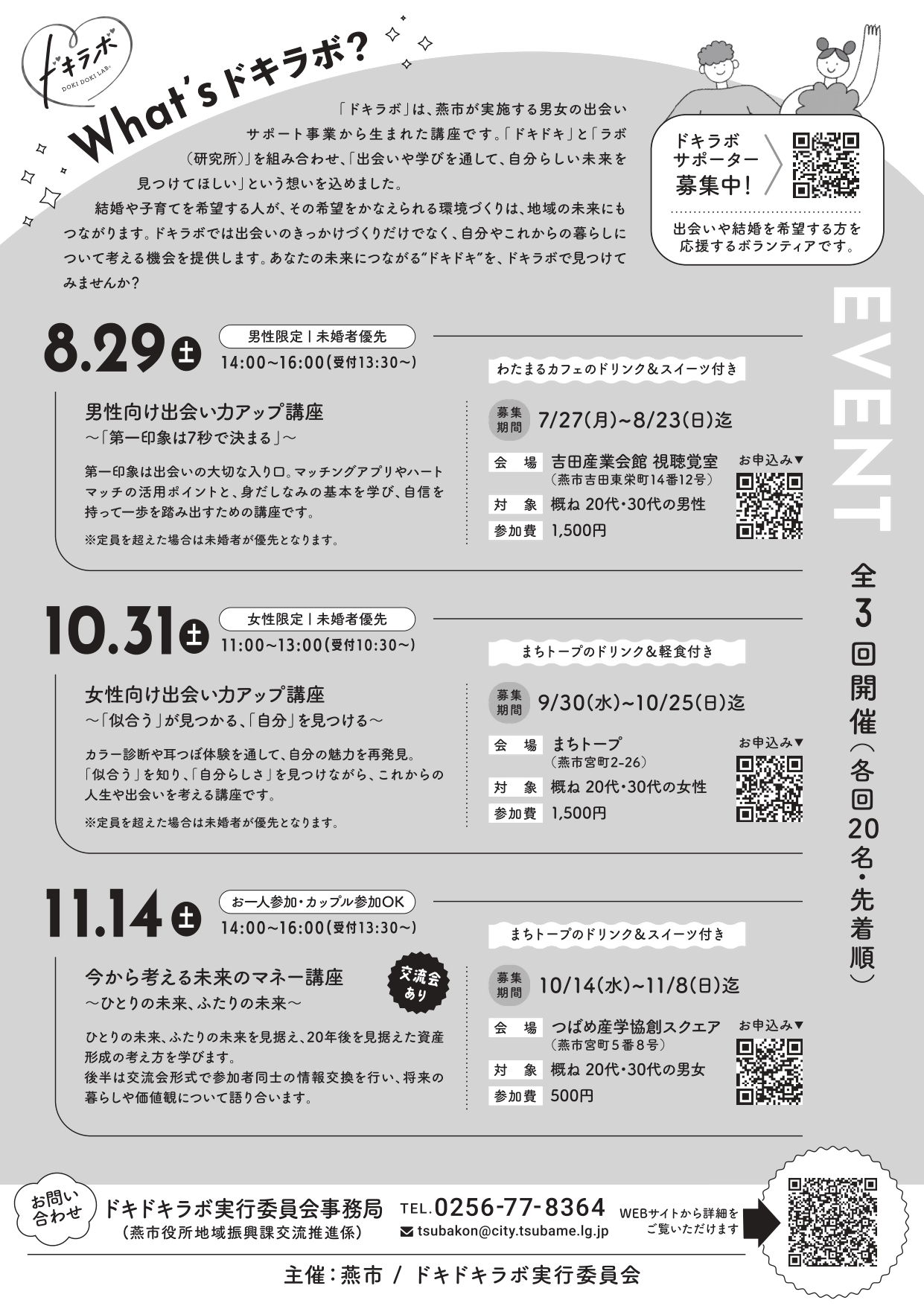 ドキラボチラシ裏面