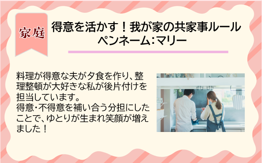 家庭部門の取り組み事例