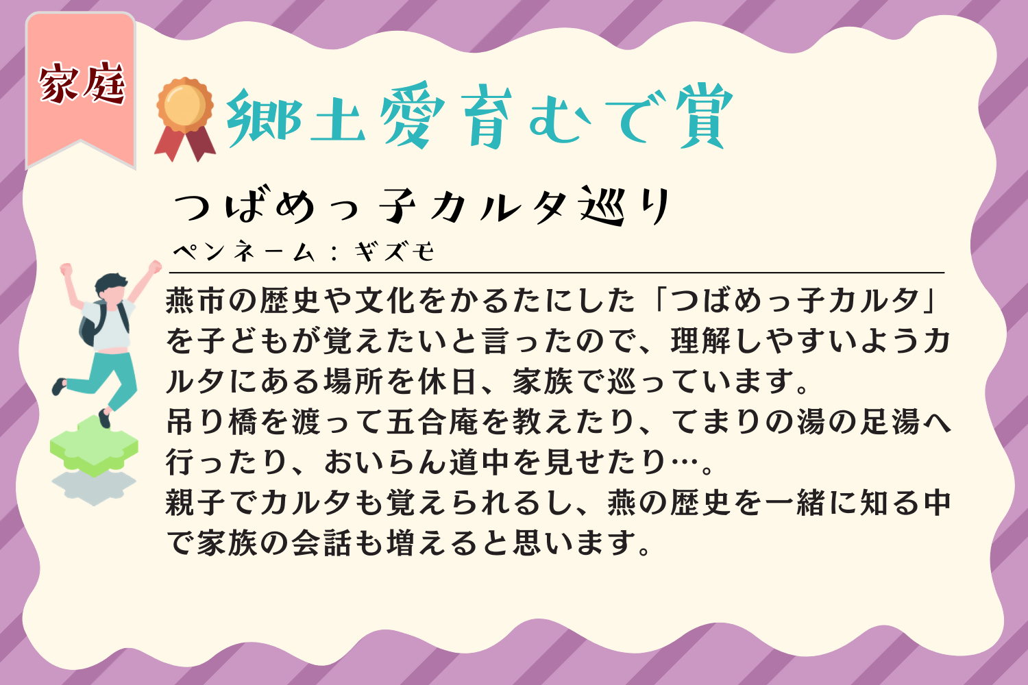 つばともモデルエピソードアワード受賞2